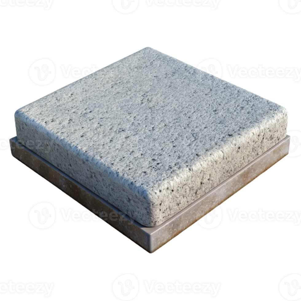 Granite Stone Texture 3D Render png