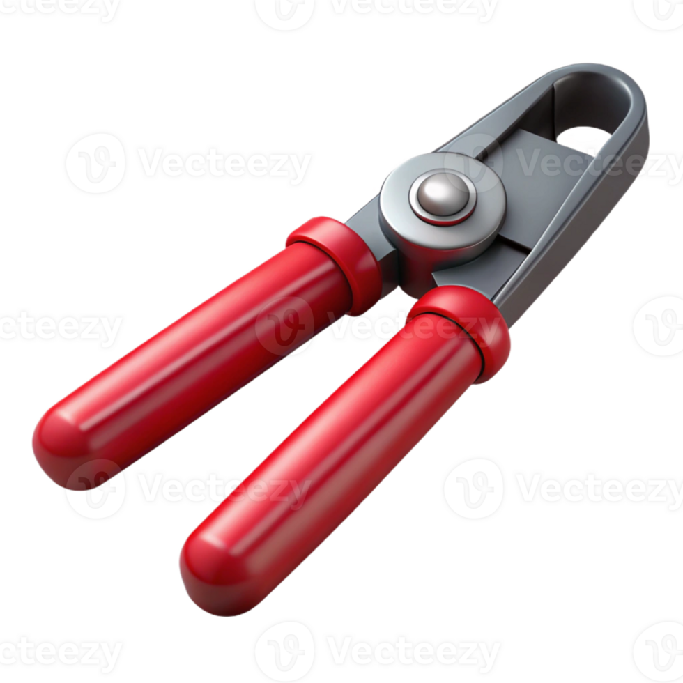 Red and Gray 3D Tool Illustration png