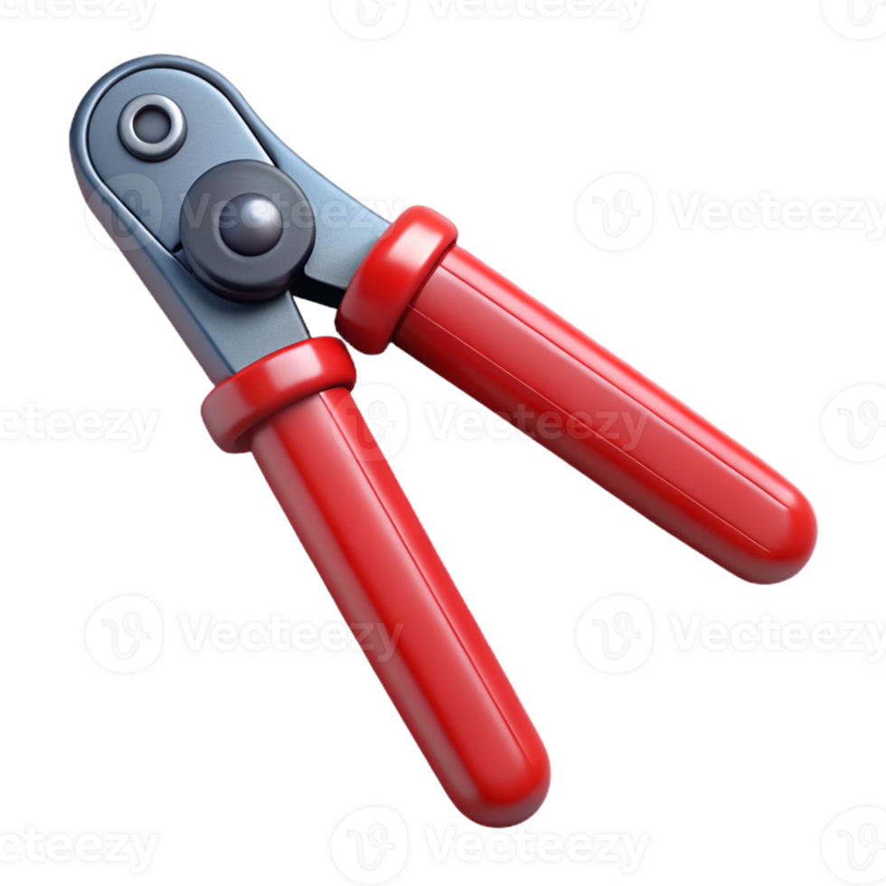 Red and Gray 3D Tool Illustration png