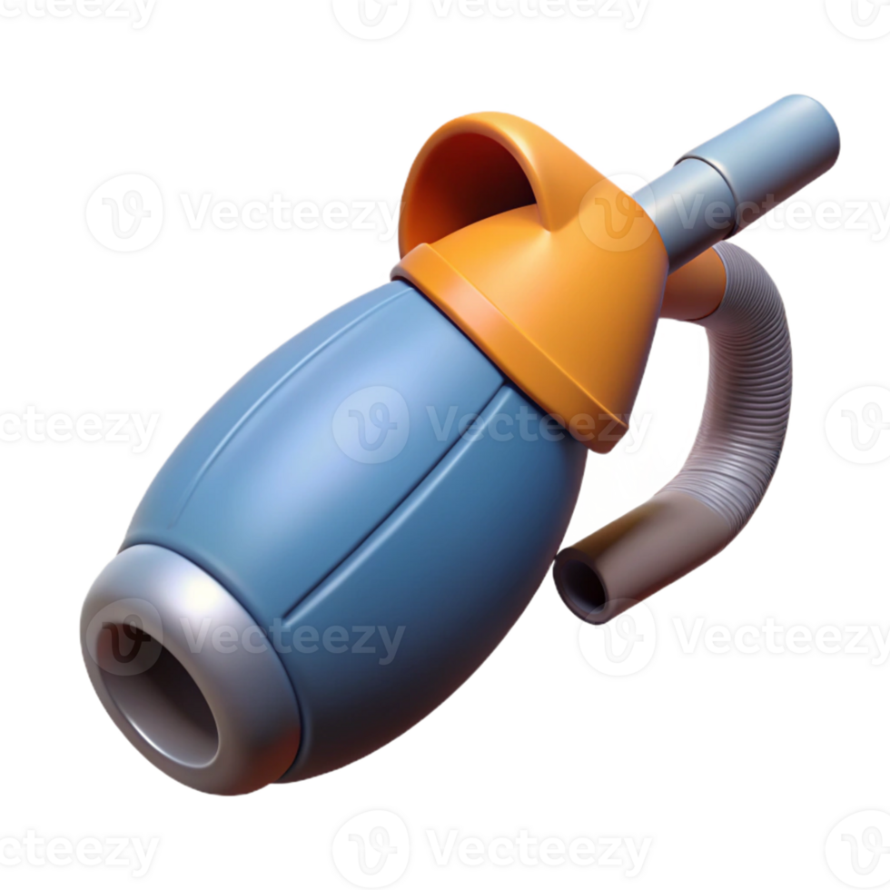 3D Render of Futuristic Gadget png