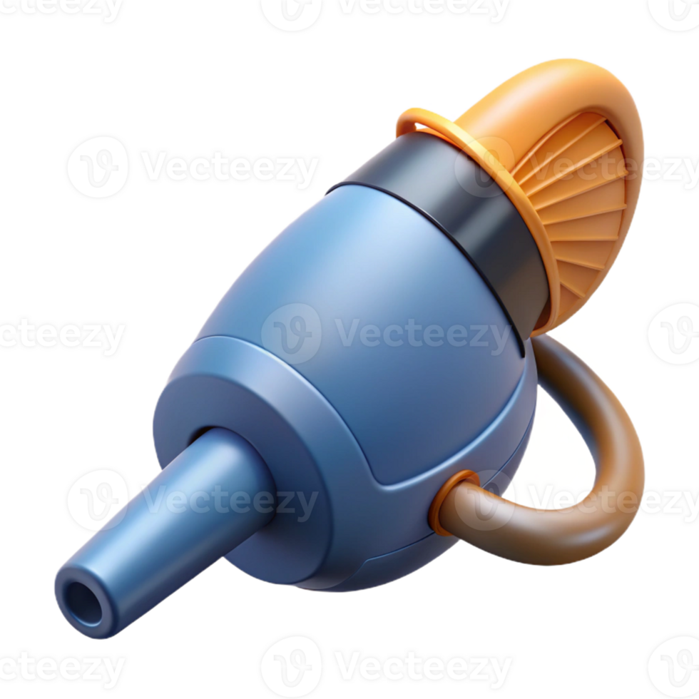 3D Render Futuristic Device Illustration png