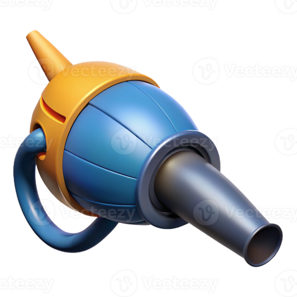 3D Render Futuristic Device Illustration png