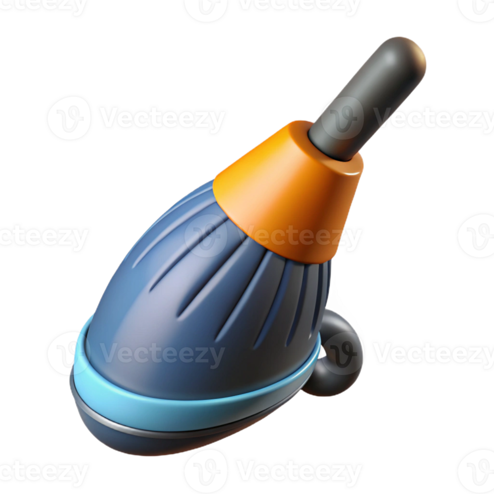 3D Render of a Stylized Bulb png