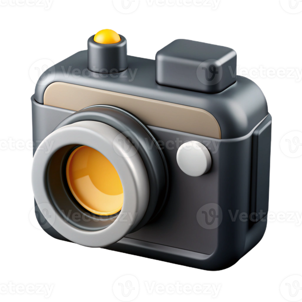 3D Camera Icon Illustration png