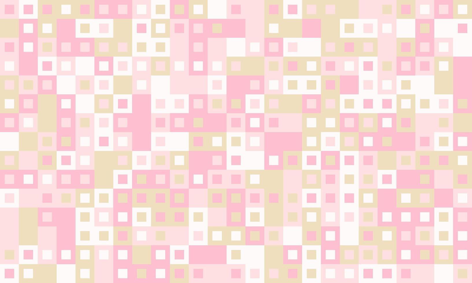 Elegant mosaic tile pattern with vibrant colours. Perfect for textile, decorative covers, or modern graphic design with structured and symmetrical appeal. vector