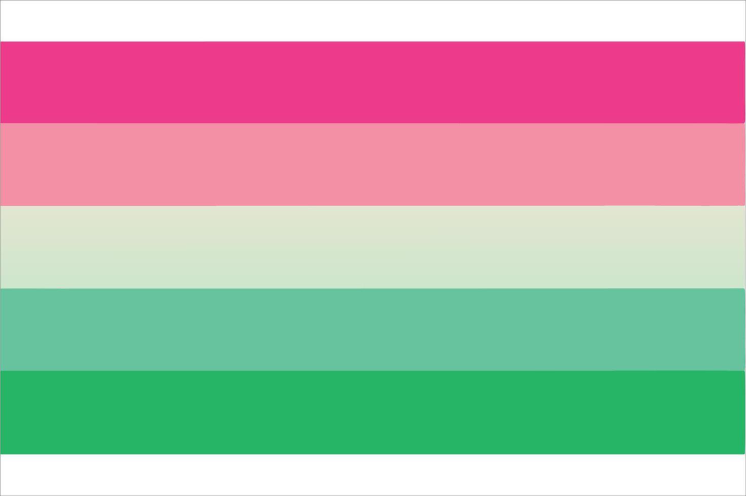 Gradient Pink and Green color Background vector