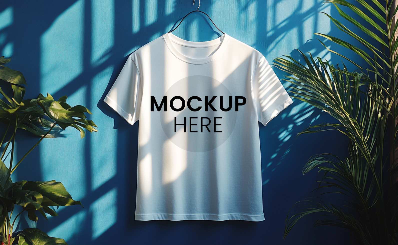 Ultra-realistic White T-shirt Mockup, high-quality and editable psd
