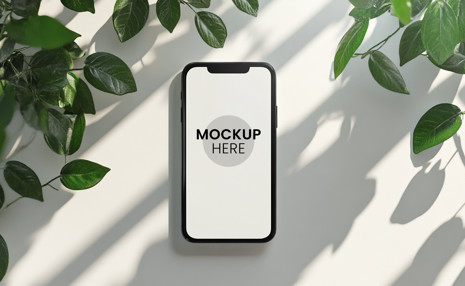 Premium quality phone mockup, blank screen , ultra-detailed design for modern presentations psd