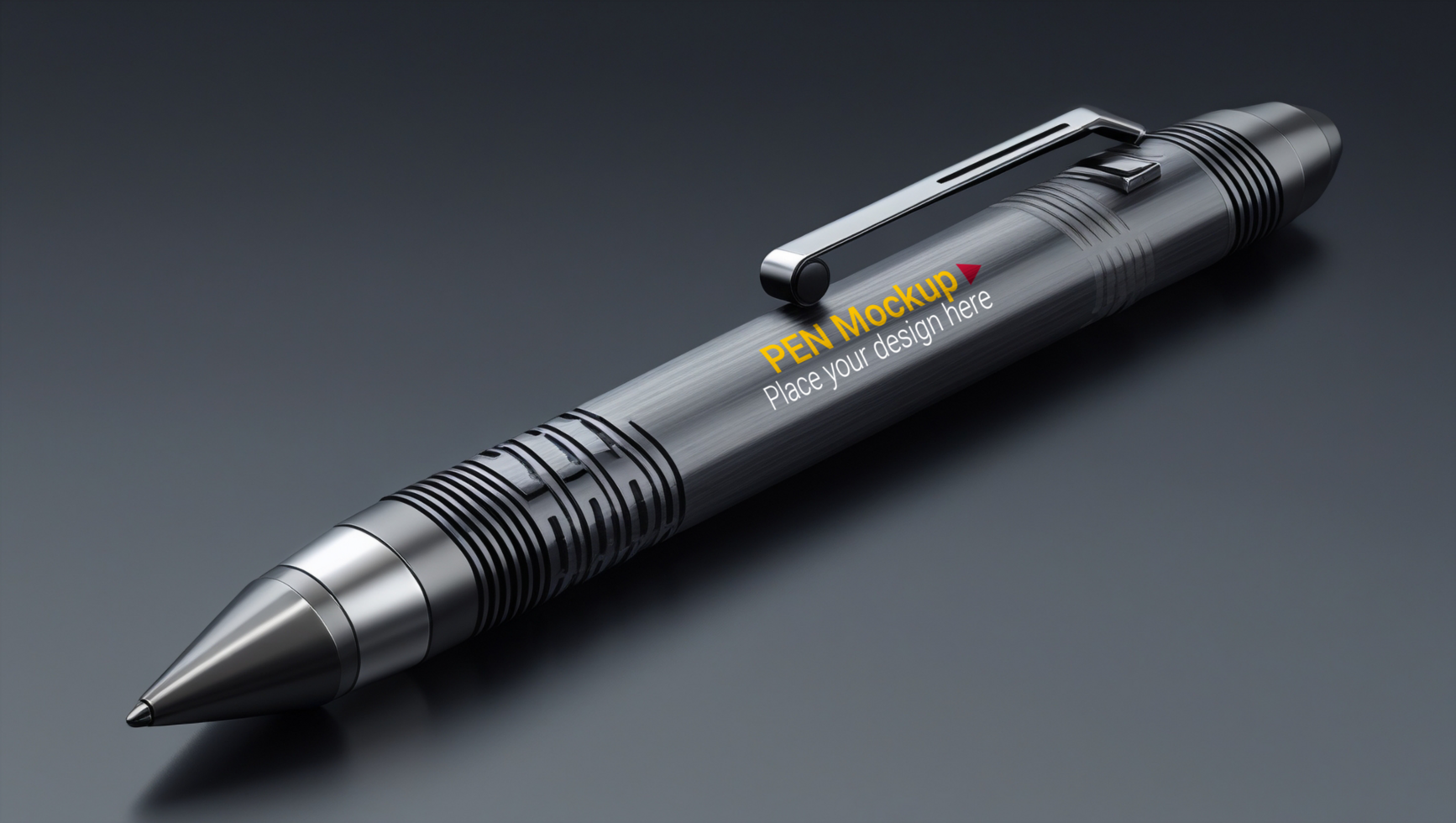 Realistic pen mockup for pen branding and promotional pen designs in high quality renderings. psd