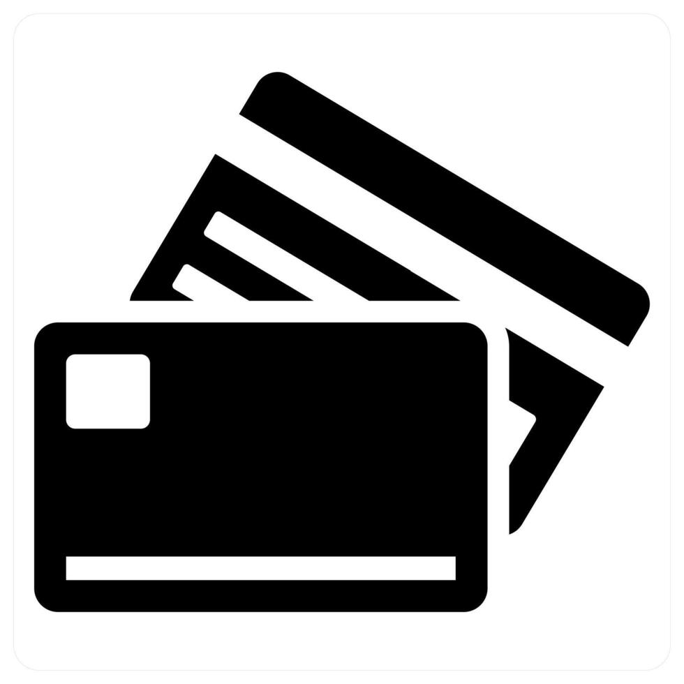 Credit Cards and card icon concept vector