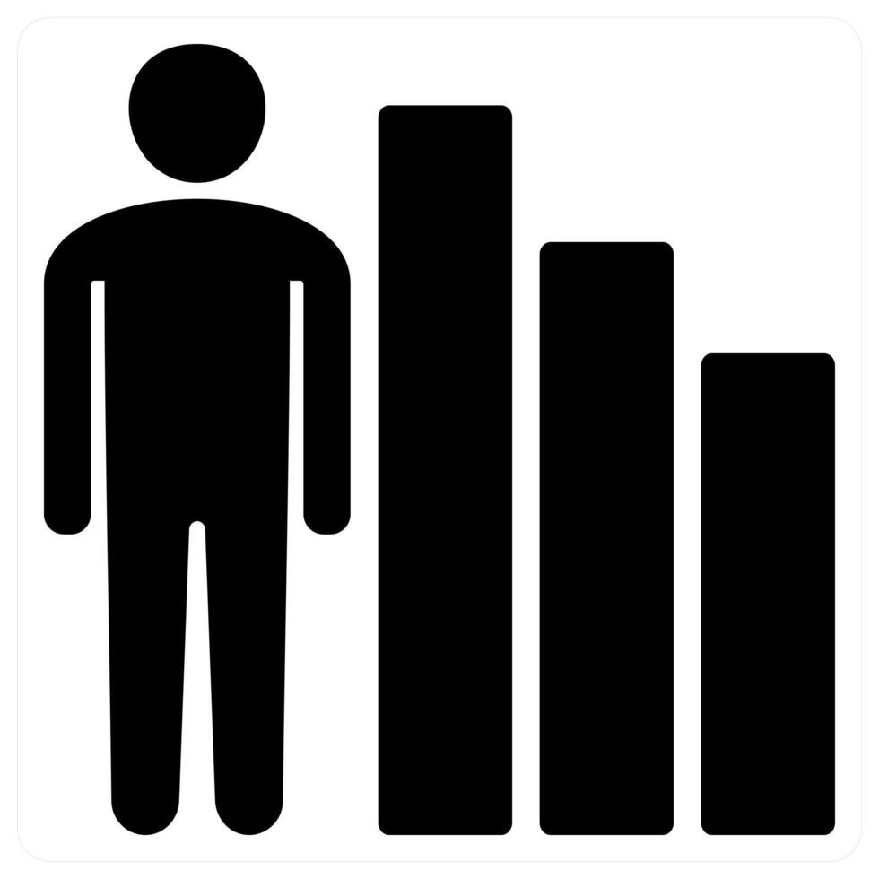 Success and victory icon concept vector