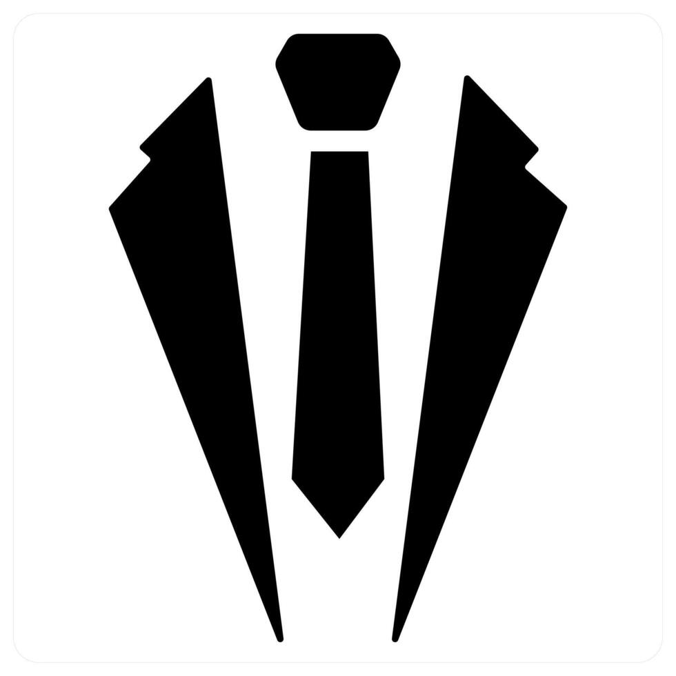 Business Suite and office icon concept vector