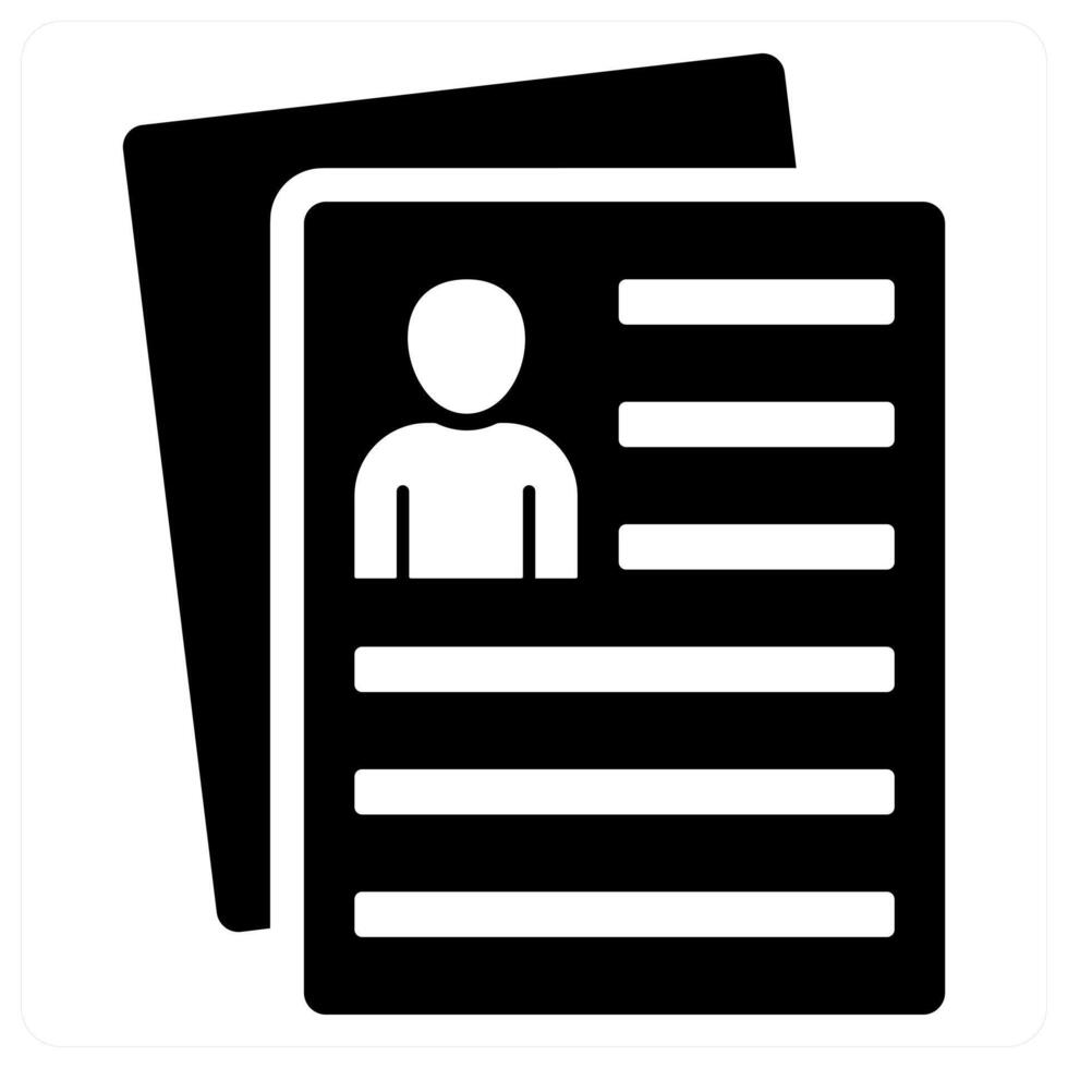 User Details and account icon concept vector