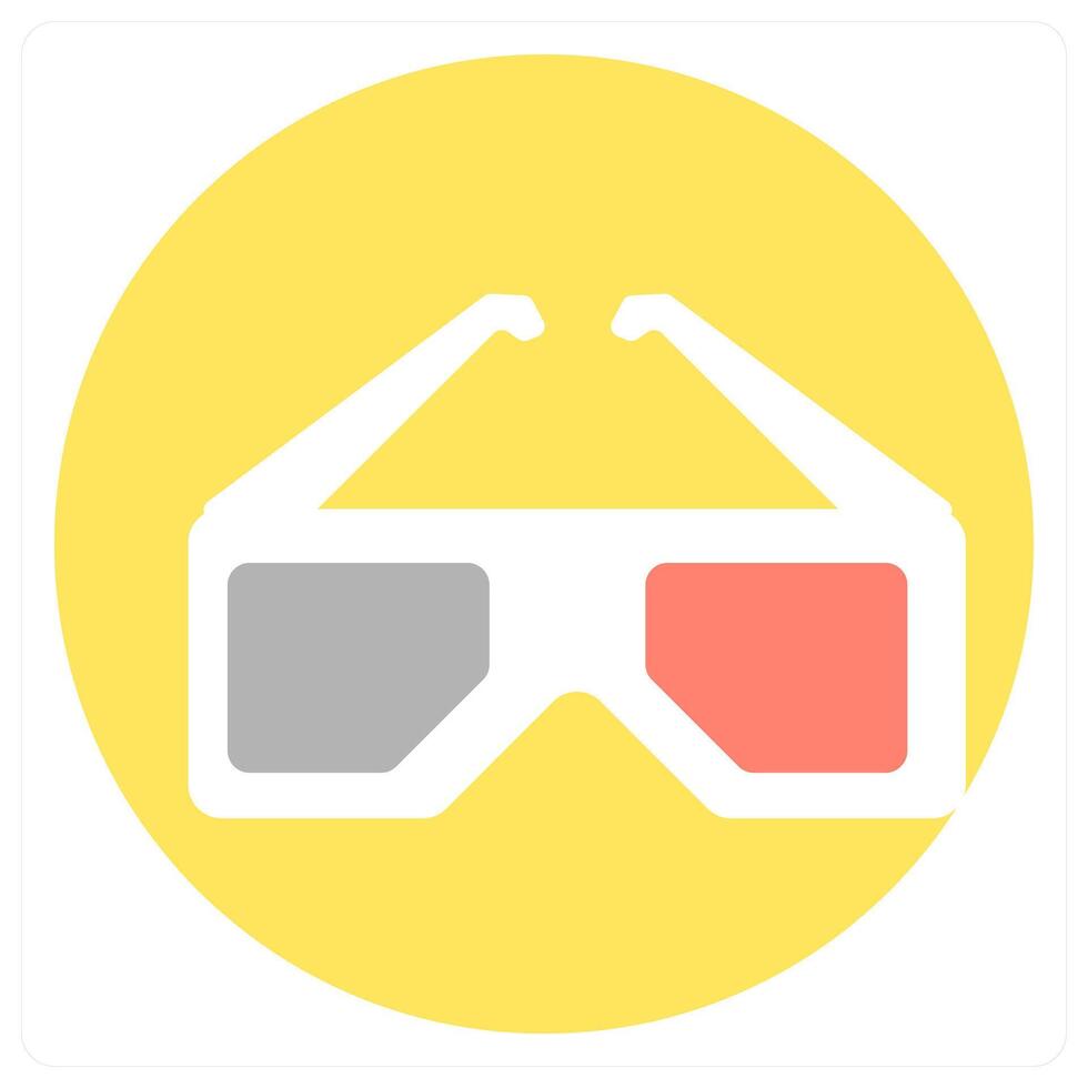 Sunglasses and eye icon concept vector