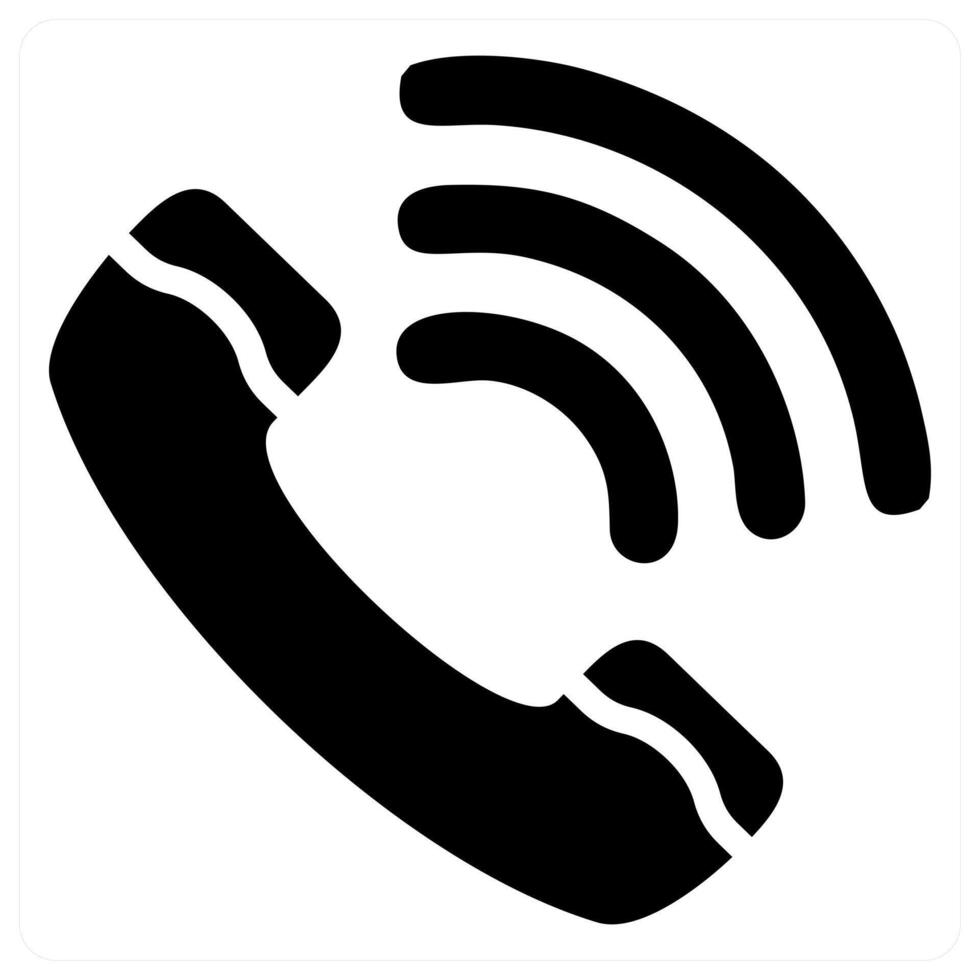 Calling and call icon concept vector