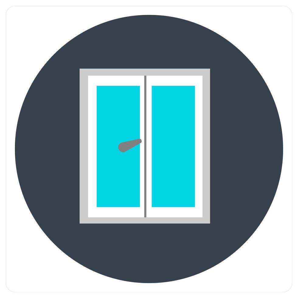 Door and exit icon concept vector