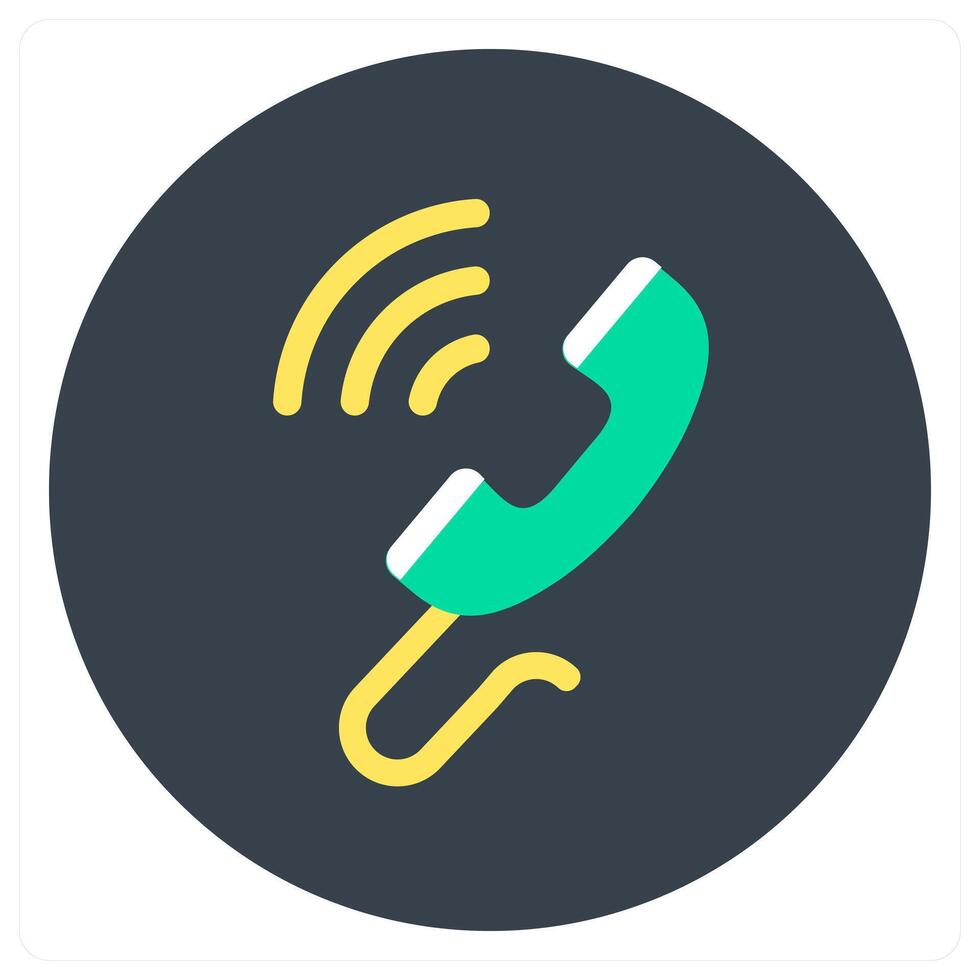 Wifi Calling and call icon concept vector