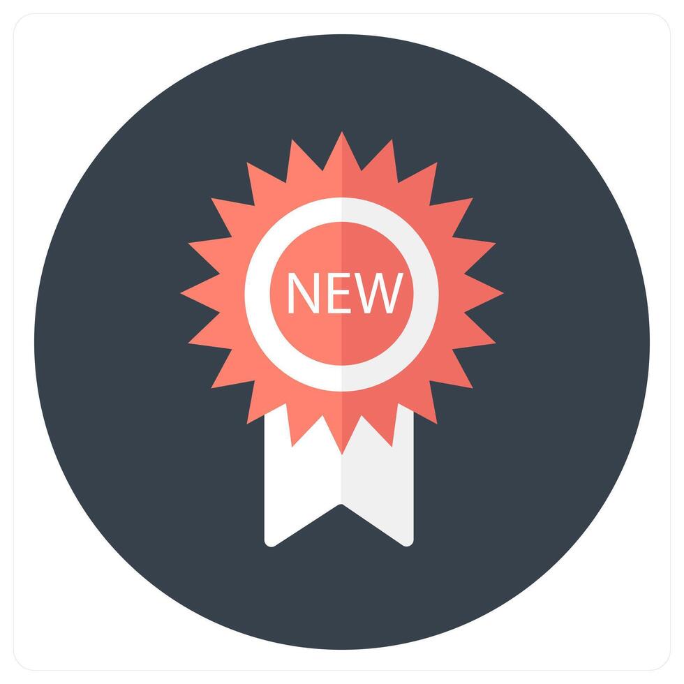 New Badge and promotion icon concept vector