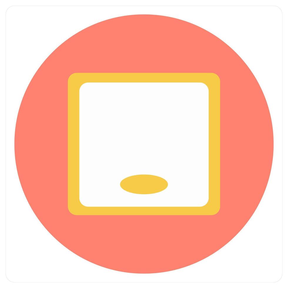 Chopping Board and cook icon concept vector
