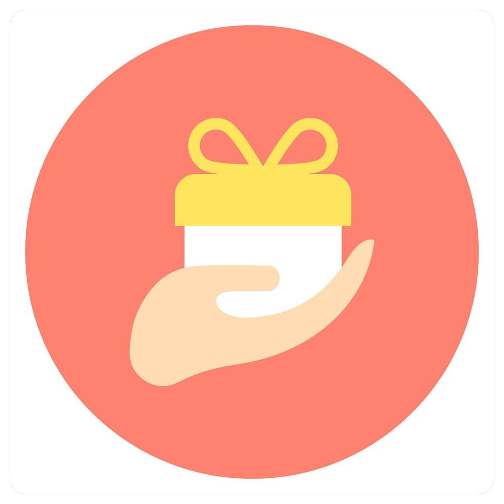 Gift and birthday icon concept vector