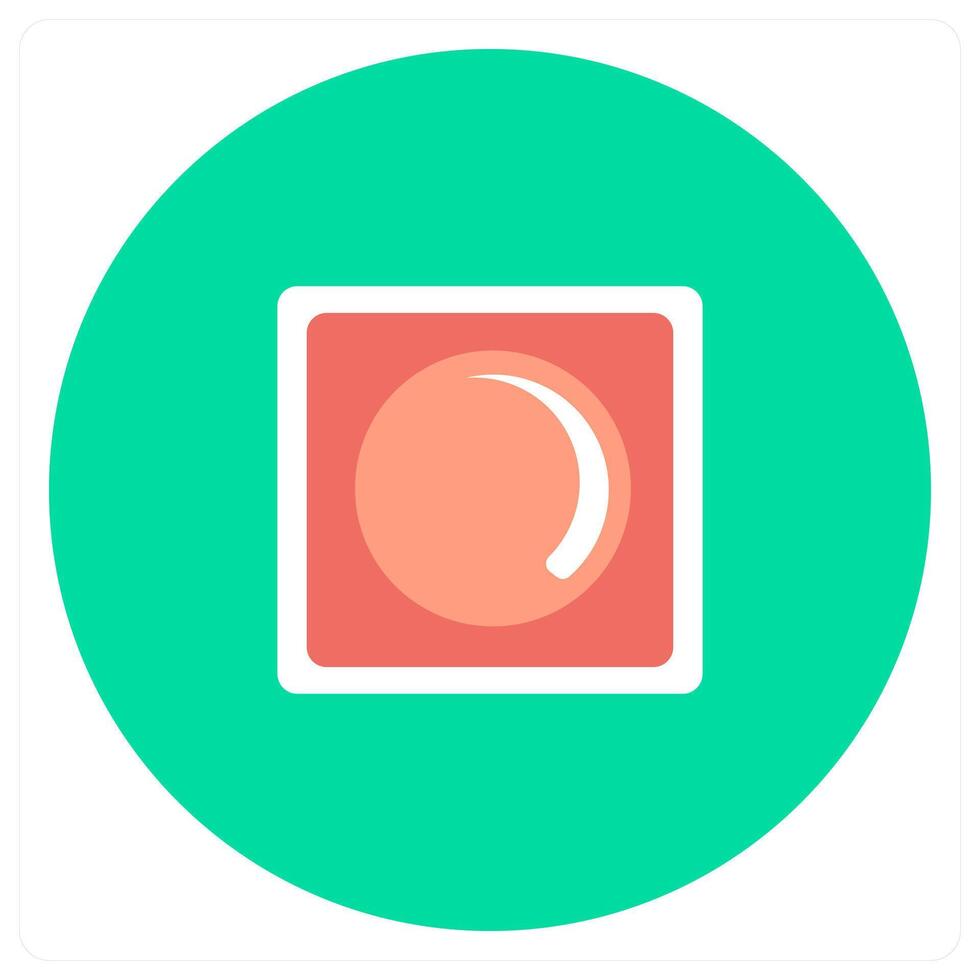 Stop Button and stop icon concept vector