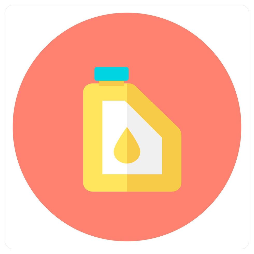 Oil Canister and fuel icon concept vector