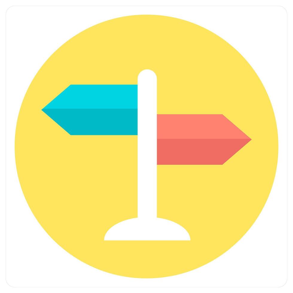 Directions and map icon concept vector