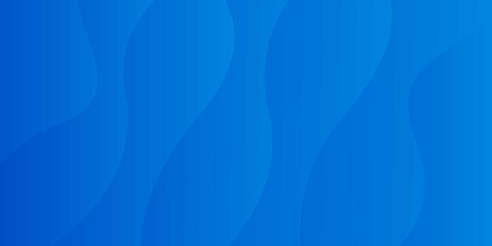 Abstract Blue Background with Wavy Shapes suitable for website flyers posters vector