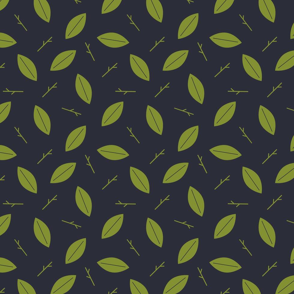 Green tea pattern wallpaper. Green tea doodle . Matcha pattern. vector