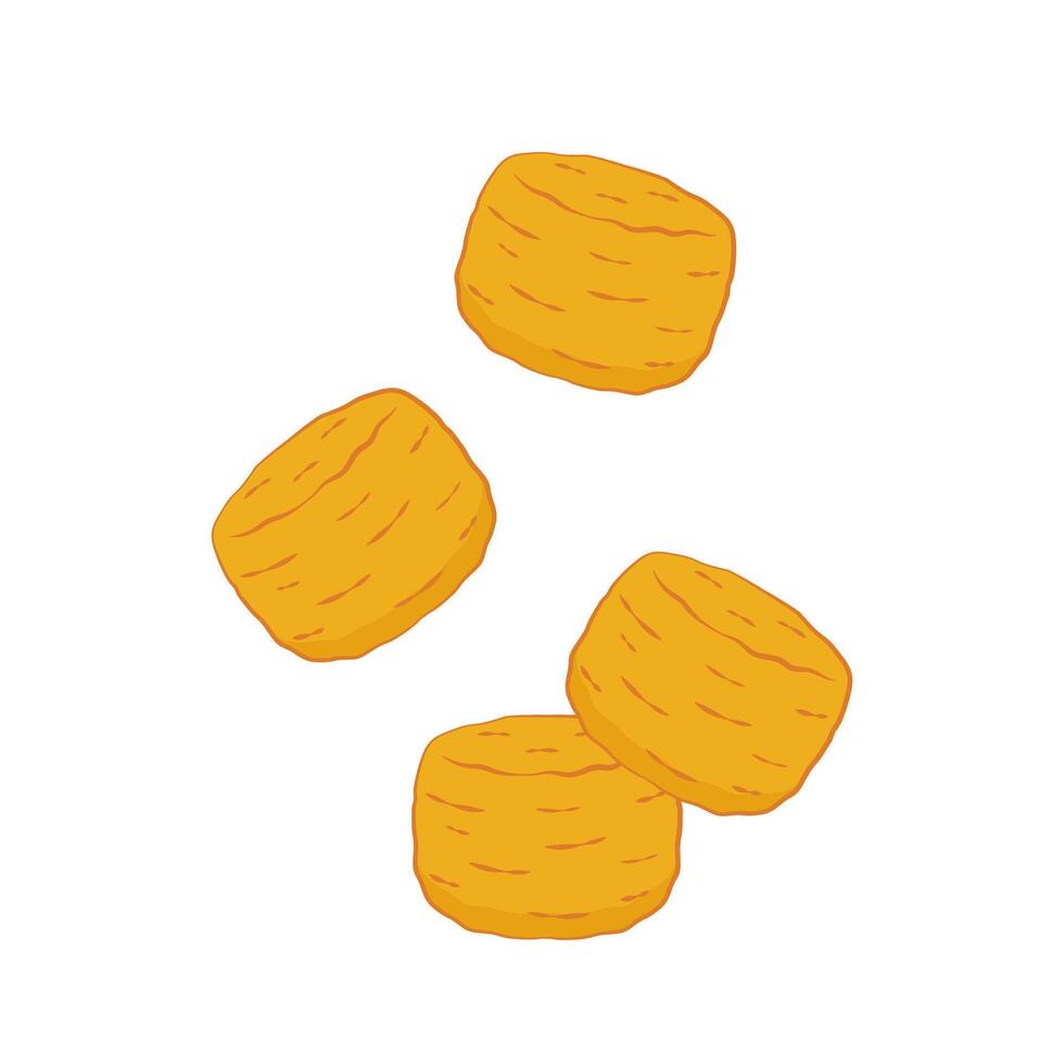 Mozzarella cheese ball . Mozzarella cheese ball on white background. Cheese stretch. vector