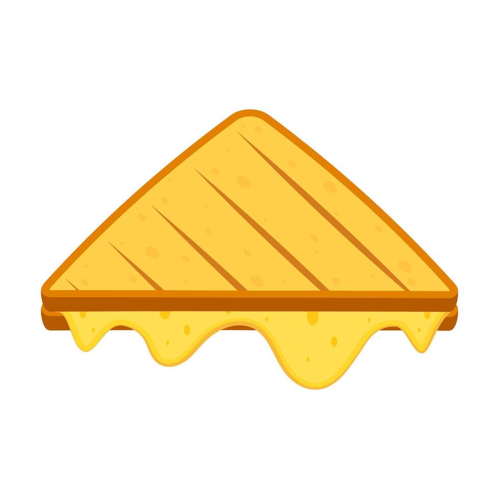 Sandwich cheese . Toast . wallpaper. background. cheese stretch. vector