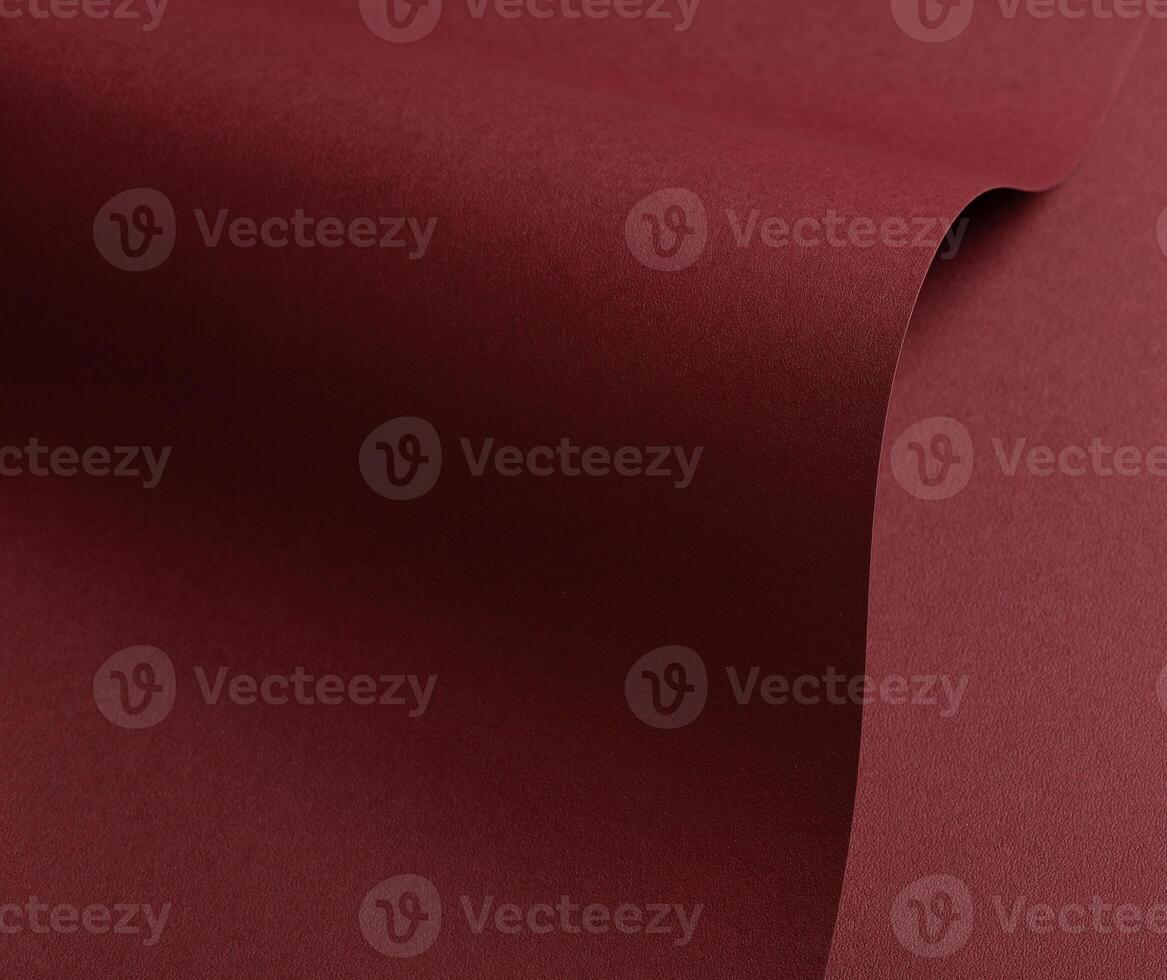 Elegant paper texture with a wavy gradient in deep marsala and brick red hues. Featuring a matte, photo