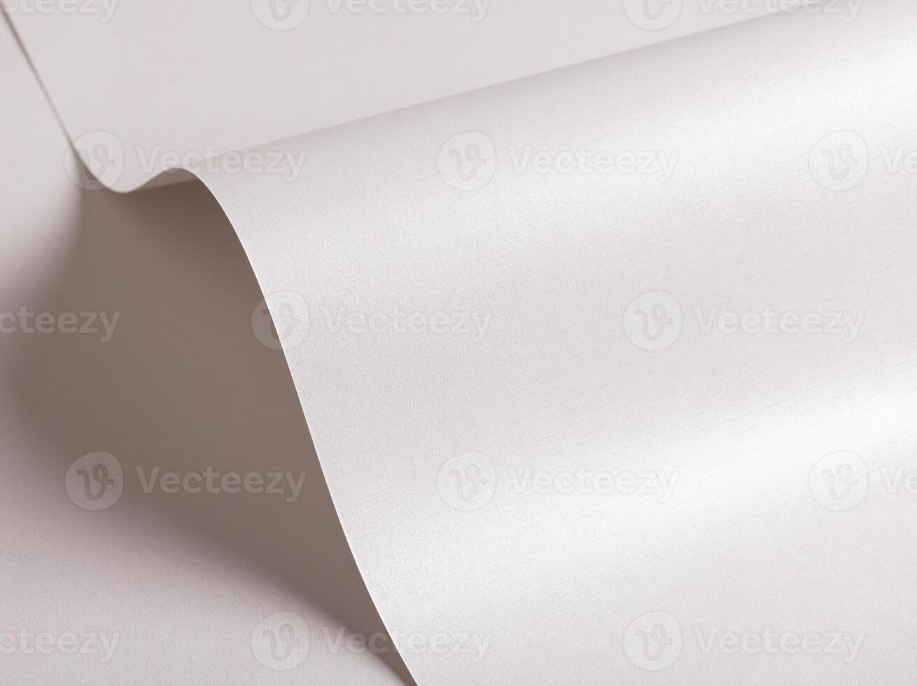 White paper texture with a glossy satin finish and subtle wavy shapes. The luminous surface features photo