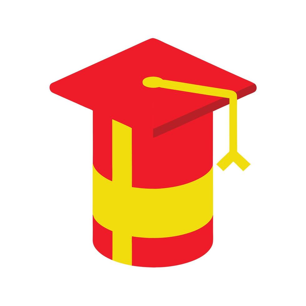 Graduate cylinder color vector