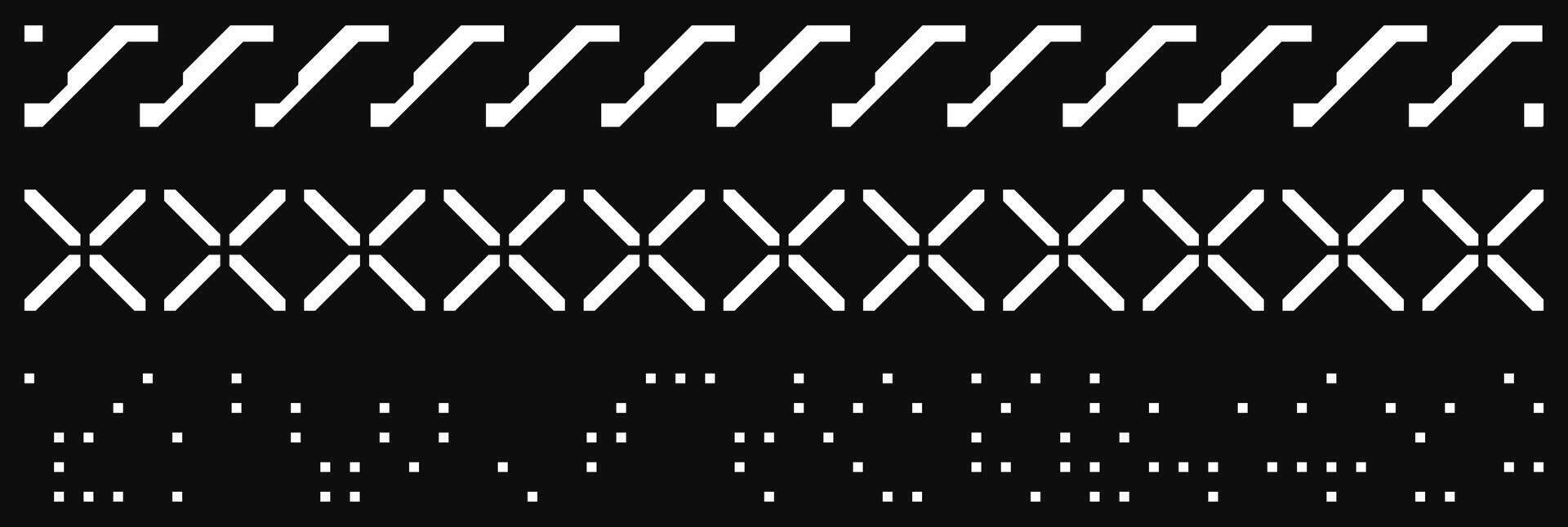 Futuristic GUI Elements with Cyberpunk Aesthetics vector