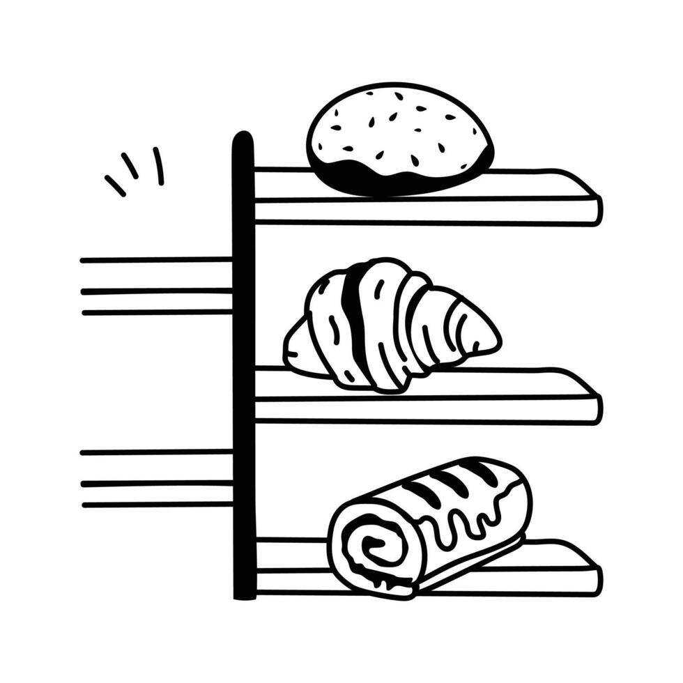 Get this premium icon of bakery items in trendy design style vector