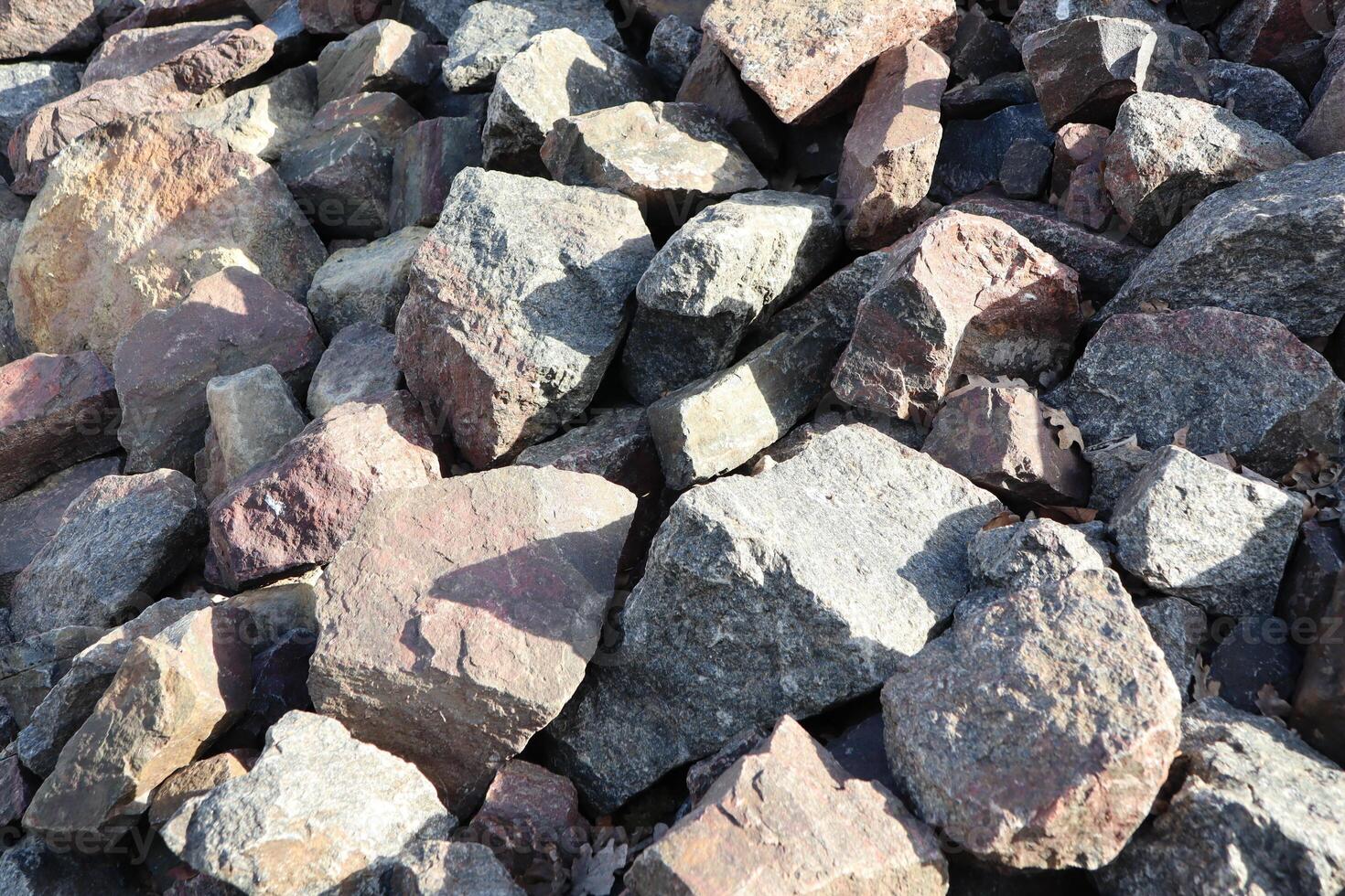 Natural Rock Formation Beautifully Textured Stones Perfect for Your Landscape Projects photo