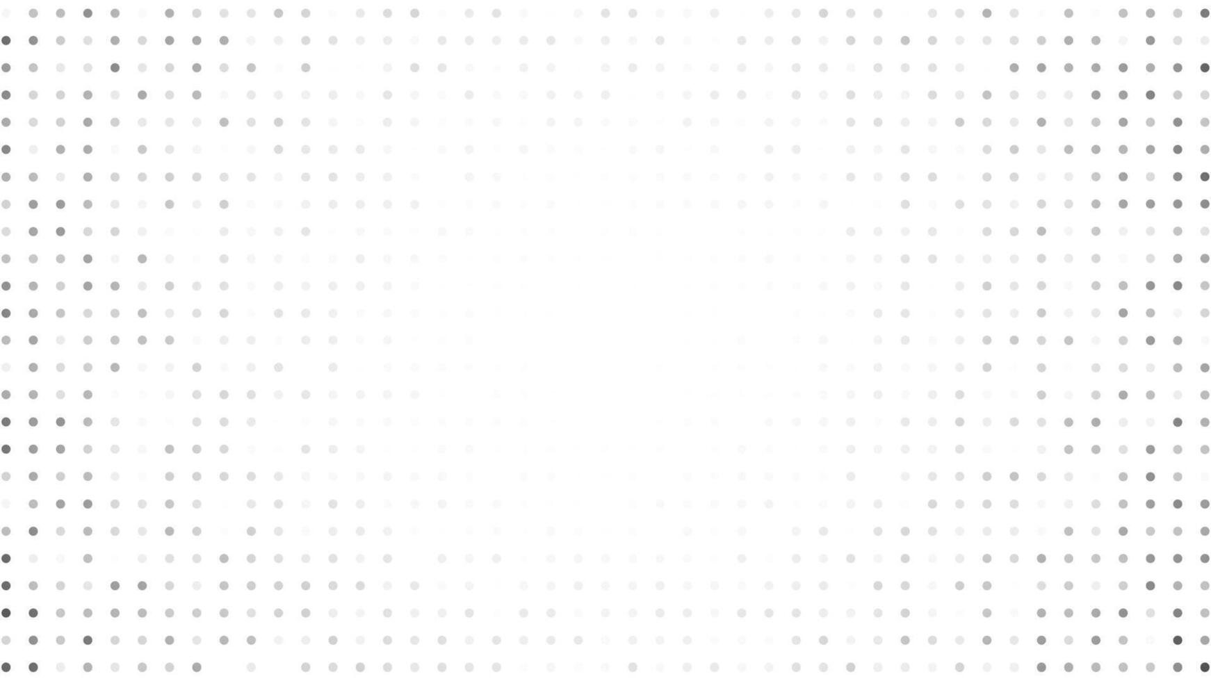 Monochrome halftone background with dots vector