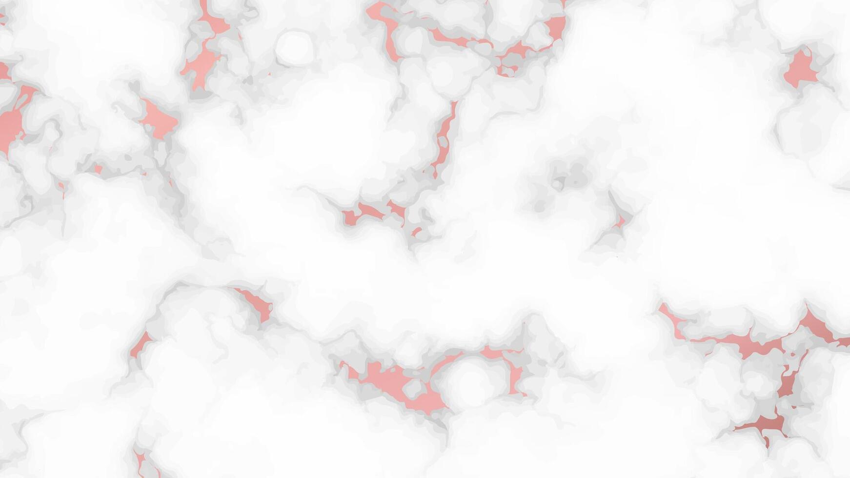 Rose gold marble texture background vector