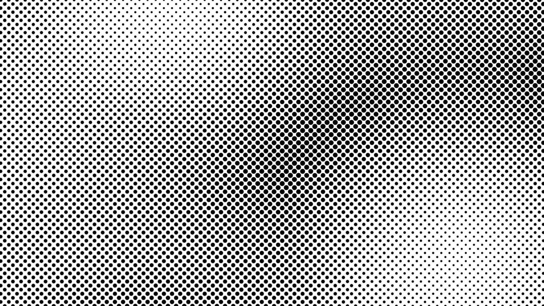 Grunge halftone background with dots vector
