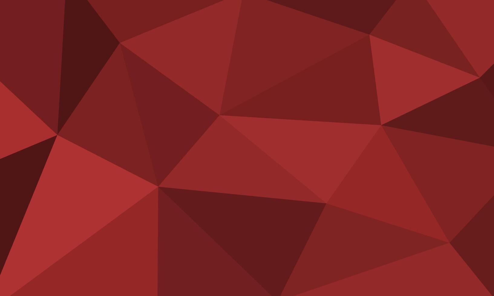 Red cherry flat polygon background texture. Modern mosaic illusion illustration with triangle shape pattern elements for display, business, website, advertising, display, idea vector