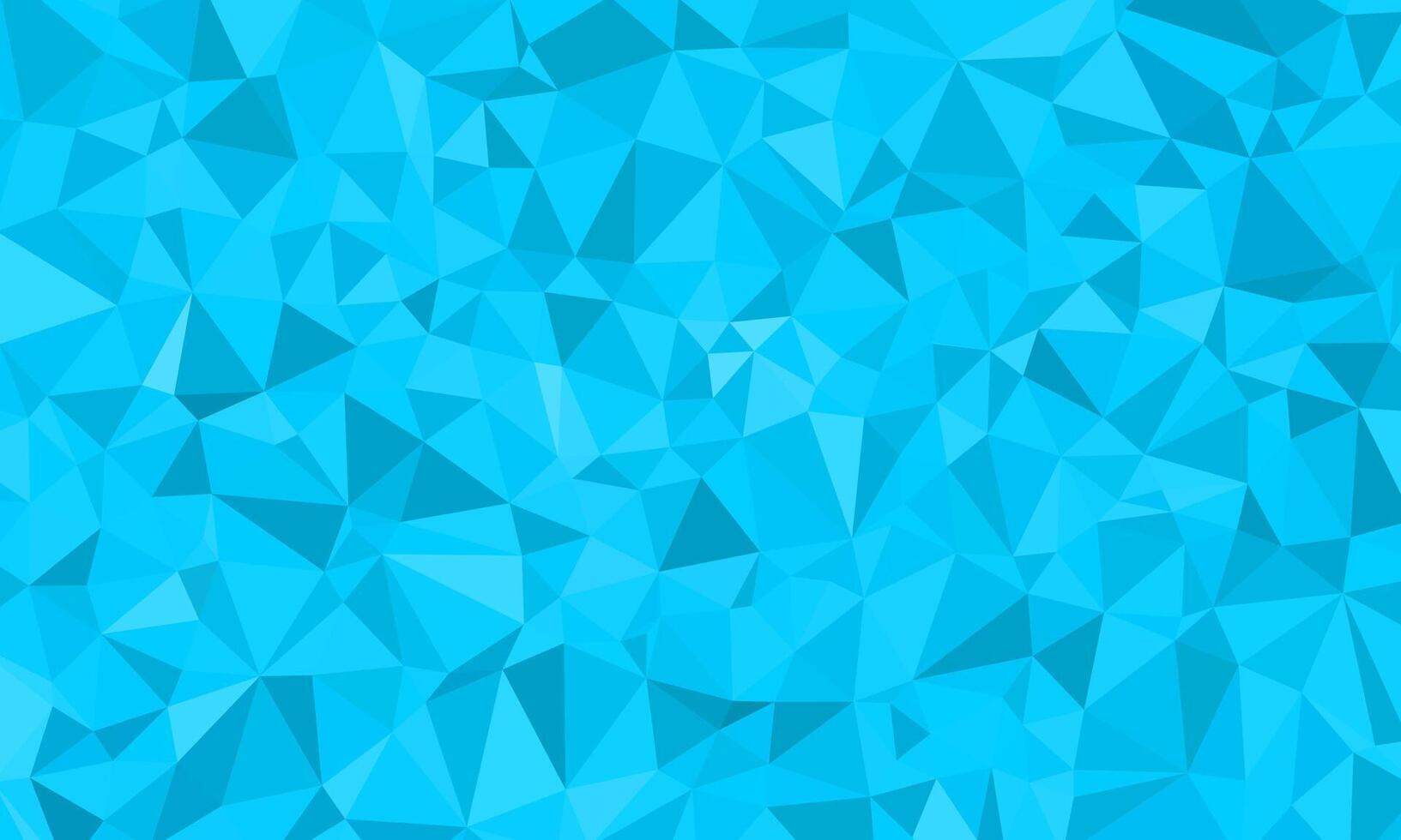 Cyan blue flat polygon abstract shape. Irregular triangle pattern element texture design. Suitable for backdrop banner, cover, website, advertising, idea, decoration, page, greeting, header vector