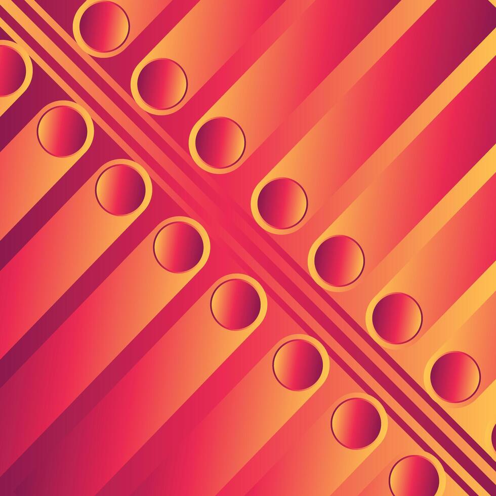 Red abstract geometric shapes with modern futuristic background design vector