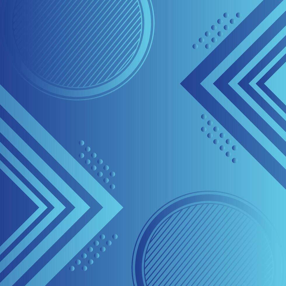 Blue abstract futuristic color gradient with modern background vector