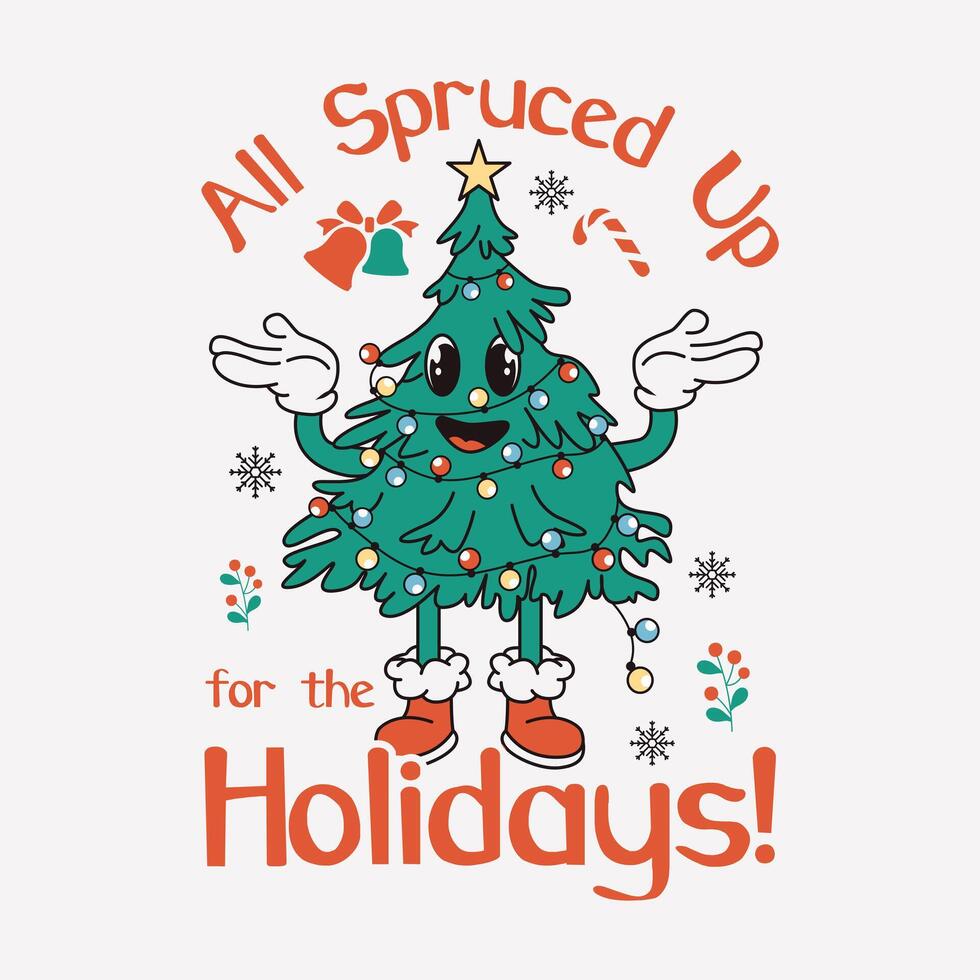 Christmas T-Shirt Design vector