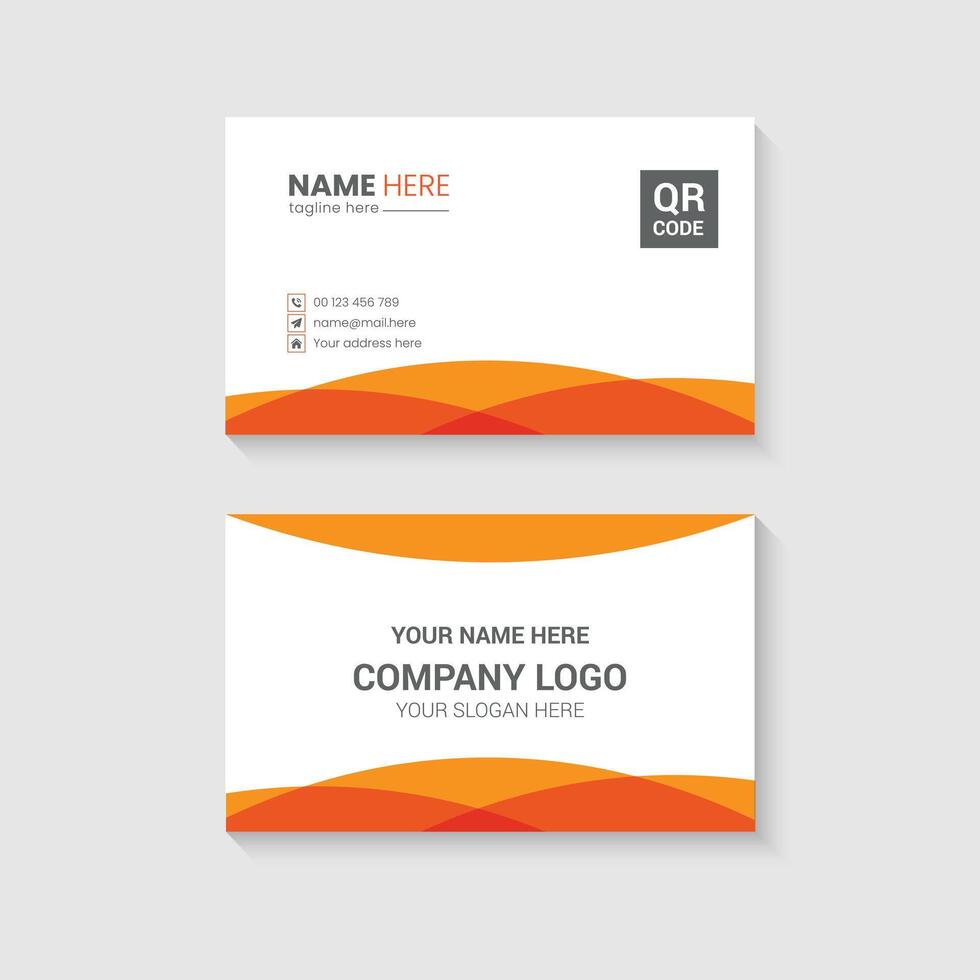 professional business card vector