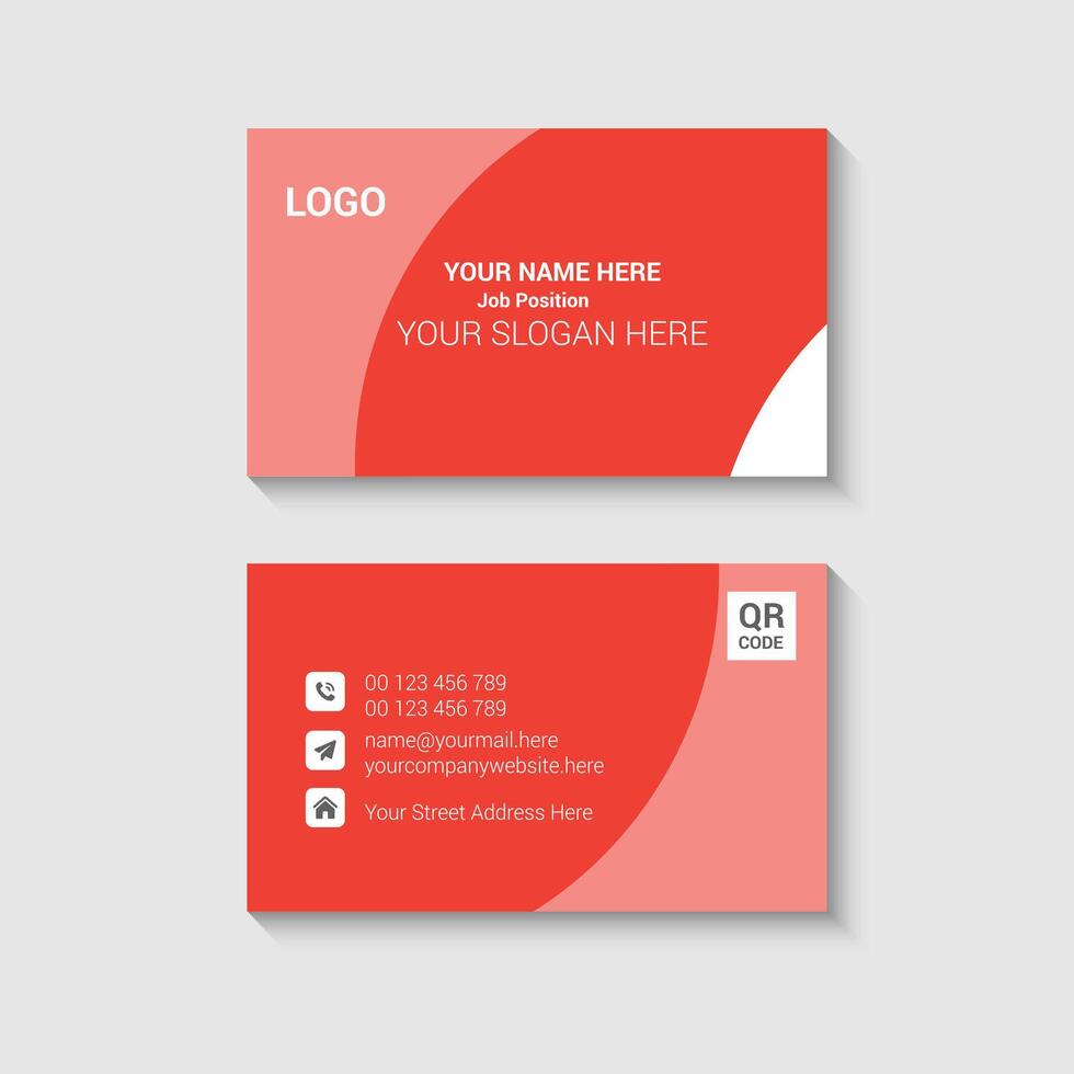 Simple Business Card vector
