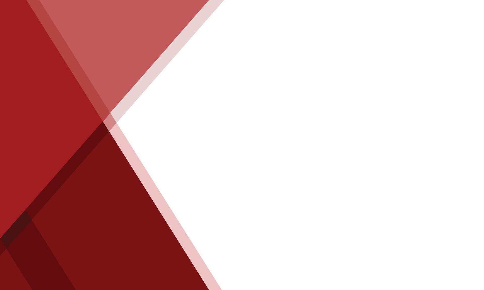 simple red abstract geometric background vector