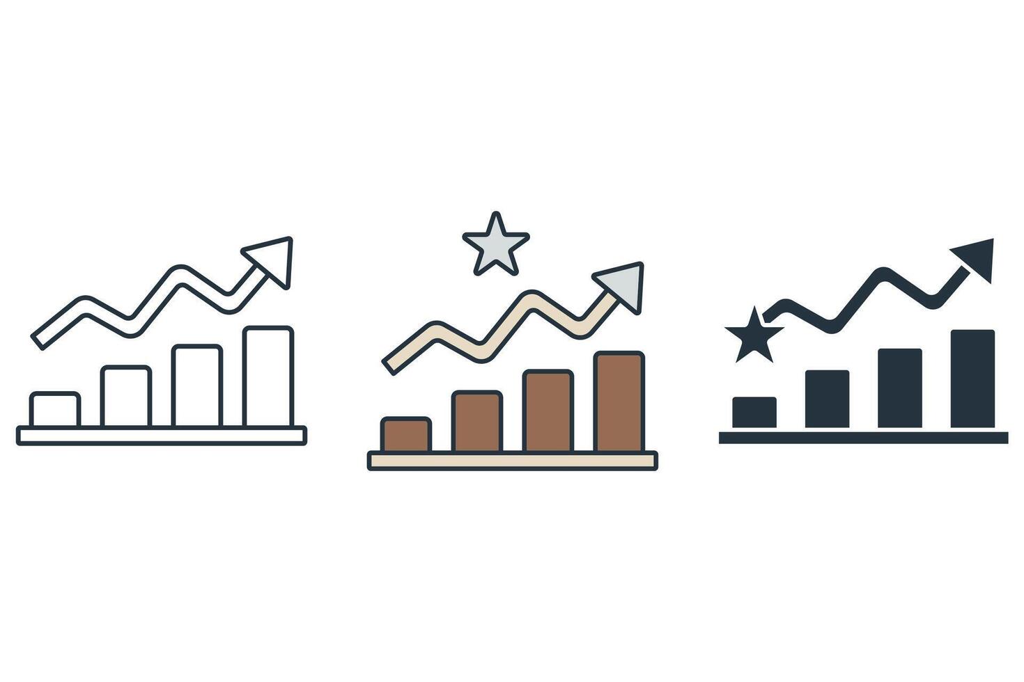 sem icons symbol elements for infographic web vector