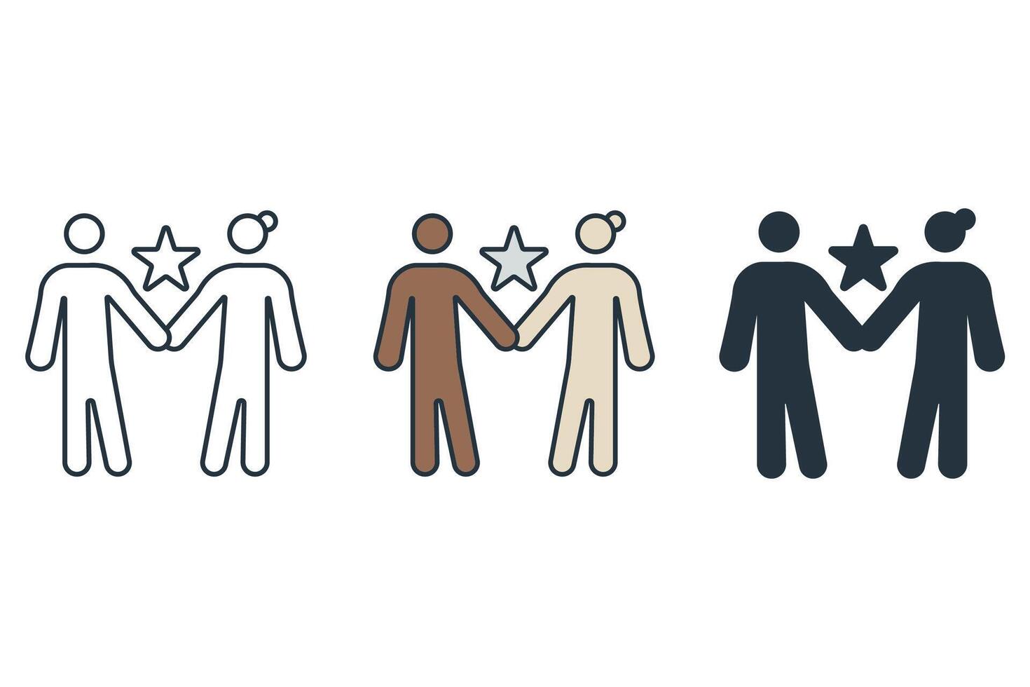 b2b icons symbol elements for infographic web vector